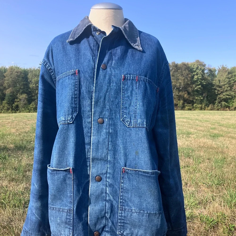 Vintage Madewell Blanket Lined Chore Coat – Size 40 (Mens, Made in USA) - Picture 3 of 17